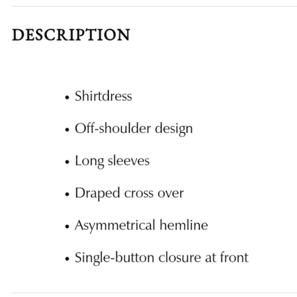 🆕 Silk Maison Romantic Allure Off-the-Shoulder Asymmetrical Silk Dress - Picture 14 of 16